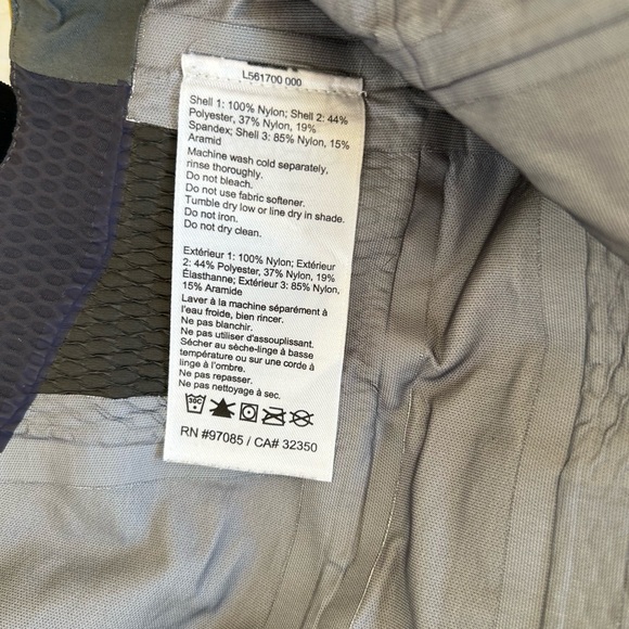 Outdoor Research Mustard Yellow Hemisphere Goretex Ski Bib - Picture 13 of 15